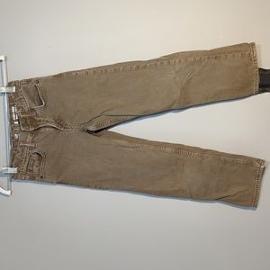 Gap High Rise 90's Loose Brown Denim Pants Girl's size 8